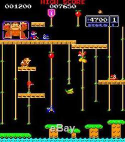 2 118 Joueur Game Tv Jeu Arcade Machine Galaga Pacman 1942 Joust Dig Dug Mario