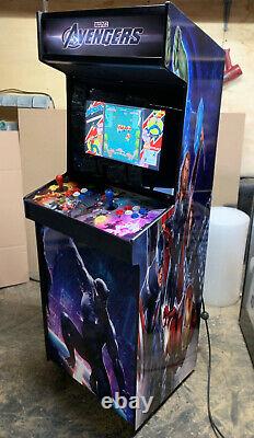 2 Lecteur Arcade Machine Custom Upright Full Size 7000 Jeux Classiques