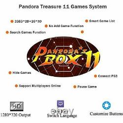 3800 Arcade Game Machine, La Boîte Familiale De Pandore Boutons De Joystick Multijoueur 7