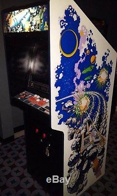 3 Jeux Atari Asteroids Lunar Lander & Deluxe Machine De Jeu D'arcade, Fonctionne 100%