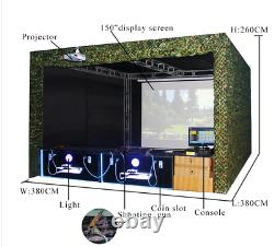 3d Air Gun Hunting Coin Operated Arcade Vr Shooting Simulator Machine Voir La Vidéo