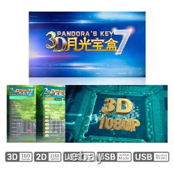 4 Joueurs 2413 Clé de la boîte Pandora 3D Console d'arcade rétro Machine Gamepad USB