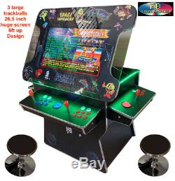 4 Player Cocktail Arcade Machine3500 Jeux Classiques 26.5 Écran Trackball