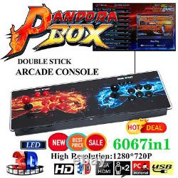 6067 Jeux En1 Pandora Boîte D'arcade Jeu Console Retro Jeu Machine 2d 3d Hd