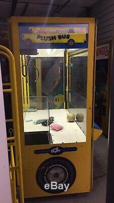 60 Ice En Peluche Bus Grue Griffe Machine Jeu D'arcade! Disponible Expédition