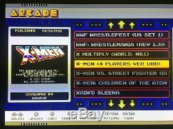 6k + Videogames Jeu Arcade Machine Nes Snes X-men Neogeo Joystick Mame