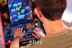 ARCADE1UP Pacmania Édition Bandai Legacy avec Riser & Light-Up Marquee Arcade Cabinet