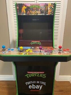 Adolescent Mutant Ninja Turtles Arcade Armoire Machine Avec Riser Arcade1up