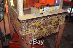 Années 1950 Vintage Pelle À Vapeur Arcade Chicago Co. Machine À Griffes 10c