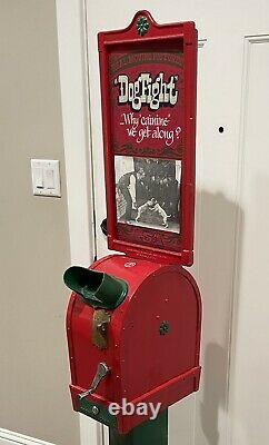 Antique Vintage Années 1920 Coin Operated Mutoscope Arcade Machine
