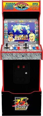 Arcade1UP 14 En 1 Street Fighter II Turbo Legacy Machine de Jeu Vidéo d'Arcade Nouveau