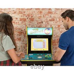 Arcade1UP La machine de jeu vidéo The Simpsons avec Riser Wifi & BARSTOOL