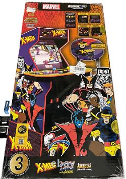 Arcade1UP Machine d'arcade X-Men 4 joueurs avec rehausseur NEUF