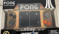 Arcade1UP PONG 2 joueurs 6 jeux Machine d'arcade Counter-Cade NEUVE