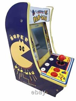 Arcade1UP Super Pac-Man 4-en-1 Jeux 1-Joueur Counter-Cade