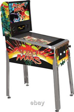 Arcade1Up Attaque de Mars Flipper Numérique Nouveau