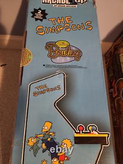 Arcade1Up LES SIMPSONS & BOWLING Classique 2 JEUX Enseigne NEUVE SOUS BLISTER