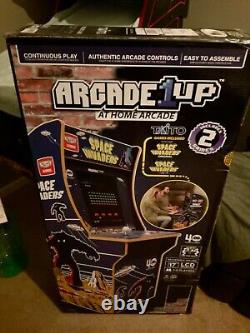 Arcade1Up Machine d'arcade Space Invaders 40e anniversaire Neuf dans sa boîte ! TAITO 1up RARE