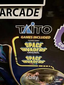 Arcade1Up Machine d'arcade Space Invaders 40e anniversaire Neuf dans sa boîte ! TAITO 1up RARE