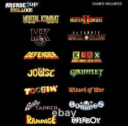 Arcade1Up Mortal Kombat Home Arcade 1UP Machine de jeu vidéo rétro. 14 jeux