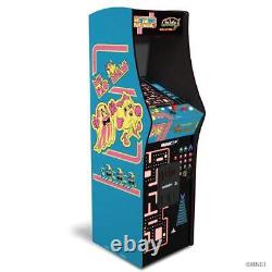 Arcade1Up Ms. PAC-MAN & GALAGA Classe de '81 Jeu d'arcade de luxe 5 pieds de taille réelle