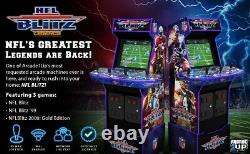 Arcade1Up NFL Blitz Legends Machine de jeu vidéo d'arcade Nouveau jeu vidéo