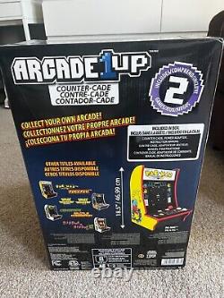 Arcade1Up Pac-Man 2-en-1 Contre-cade Tabletop Machine d'arcade de salon Nouveau