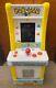 Arcade1up Pac-man Jr. 3 Jeux Machine D'arcade Avec Tabouret Blanc Et Jaune Neuf