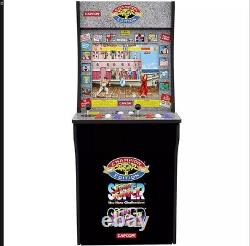 Arcade1Up Street Fighter Classic 3 en 1 Home Arcade, 4 pieds