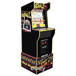 Arcade1Up Street Fighter II Capcom Legacy Edition Machine d'Arcade avec 12 Jeux