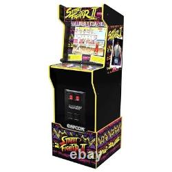 Arcade1Up Street Fighter II Capcom Legacy Edition Machine d'Arcade avec 12 Jeux