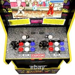 Arcade1Up Street Fighter II Capcom Legacy Edition Machine d'Arcade avec 12 Jeux