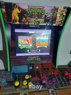 Arcade1Up Teenage Mutant Ninja Turtles Cabinet Arcade Machine RAMASSAGE LOCAL