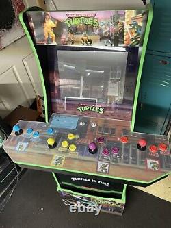 Arcade1up Adolescent Mutant Ninja Turtles Arcade Cabinet Machine Avec Riser