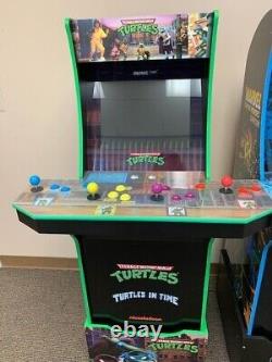 Arcade1up Adolescent Mutant Ninja Turtles Arcade Cabinet Machine Avec Riser Tmnt