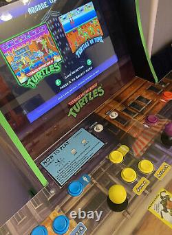 Arcade1up Adolescent Mutant Ninja Turtles Arcade Cabinet Machine, Riser (tmnt)
