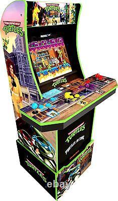 Arcade1up Adolescent Mutant Ninja Turtles Tmnt Home Arcade Machine, 2 Jeux En 1, 4