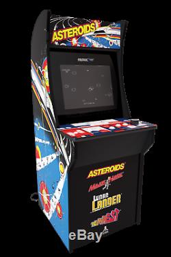 Arcade1up Asteroids Arcade Machine 4ft Opération Classic Design D'opération Sans
