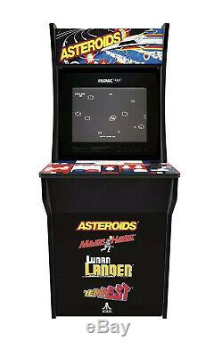 Arcade1up Asteroids Tempest Lunar Lander 4 Jeux En 1 Machine De 4 Pieds Neuve