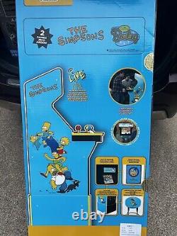 Arcade1up La machine d'arcade The Simpsons 30ème édition avec tabouret SIM-A-01251 NEUF