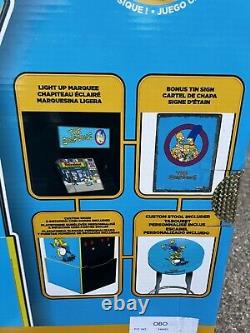 Arcade1up La machine d'arcade The Simpsons 30ème édition avec tabouret SIM-A-01251 NEUF