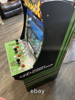 Arcade1up Machine de jeu d'arcade RAMPAGE sans support - Modèle 6657, 4 jeux en 1