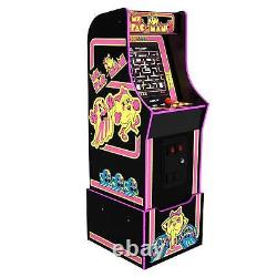 Arcade1up Mme Pac-man Legacy 14 Jeux Vidéo En 1 Arcade Machine Wiriser Et Wifi