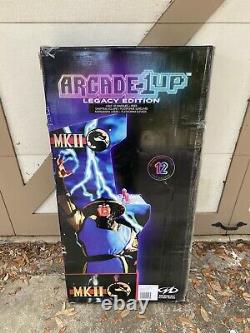 Arcade1up Mortal Kombat Midway Legacy Edition Arcade Machine Avec Riser