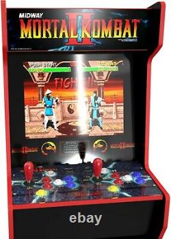 Arcade1up Mortal Kombat Midway Legacy Edition Arcade Machine Avec Riser 12 Jeux