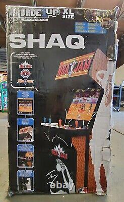 Arcade1up NBA Jam Taille XL Machine d'arcade vidéo SHAQ LIRE LA DESCRIPTION