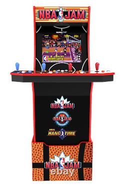 Arcade1up Nba Jam Arcade Machine Avec Tabouret Et Rasoir Comprend 3 Jeux