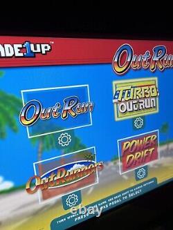 Arcade1up Outrun Machine D'arcade Assise, Turbo Outrun, Outrunners, & Power Drift