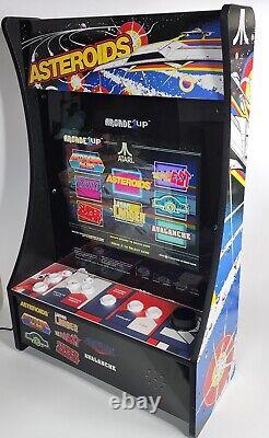 Arcade1up Partycade Tabletop 8 Jeux 1 Arcade LCD Support Mural NIB ASTEROIDS Reconditionné