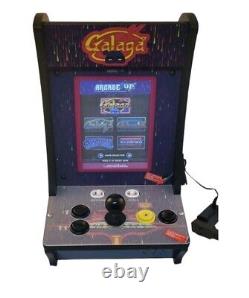 Arcade1up Retro Tabletop Galaga 88 Countercade Machine 5 Jeux En 1